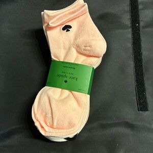 Kate Spade Light Pink Ankle Socks